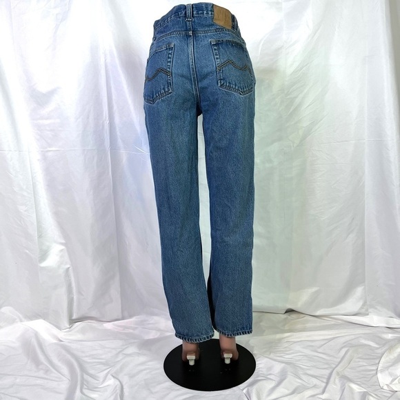 JEANS TRANSIT VINTAGE BLUE JEANS BOYFRIEND DESIGNED STRAIGHT LEGS 100% COTTON 34 - Picture 4 of 9